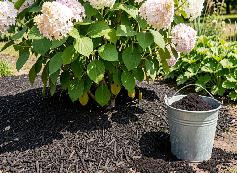 Гортензия весной: почему отслоилась кора